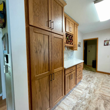 Red Oak Kitchen Remodel
