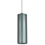 Jesco Lighting - Jesco Lighting QAPL315-30SN Castel - Quick Adapt LED Pendant - CASTEL is a cylindrical aluminum pendant with minimalist design.  LED Quick Adapt Pendant includes a Quick Adapt Jack, 8� cable, socket assembly, hang-straight tube and integral driver and LED lamping. Cable may be field-cut  Dimensions: 8-7/8"H x 2-5/8"�.  Outer Shade Dimensions: 2.63 x 8.88  Color Temperature (Kelvin):   Power Consumption: 4.5  Beam Angle (Degrees): 38  Lumens: 270Castel Quick Adapt LED Pendant Satin Nickel *UL Approved: YES *Energy Star Qualified: n/a  *ADA Certified: n/a  *Number of Lights: Lamp: 3-*Wattage:3w LED bulb(s) *Bulb Included:No *Bulb Type:LED *Finish Type:Satin Nickel