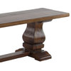 Rustic Brown Mango Wood Bench 62944