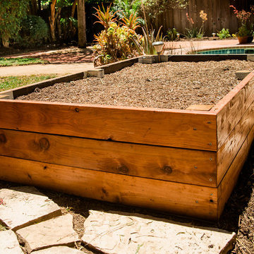 New Backyard In Sherman Oaks
