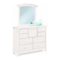 American Drew 181-220W Dressing Chest- White Sterling Pointe - Dressers