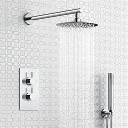 Cecilia Stainless Steel Shower Set with concealed mixer - Showerheads And Body Sprays
