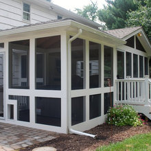 screened porch/dog door