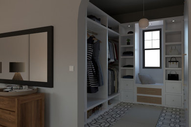 Example of a 1960s closet design