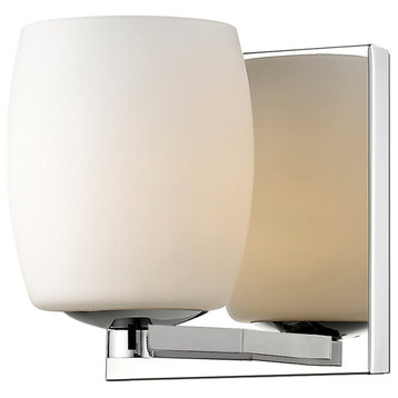 Access Serenity 1-Light Wall Sconce & Vanity 62561-MSS/OPL, Stainless Steel