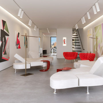 Townhouse Complex for an Artist, Melbourne, Australia