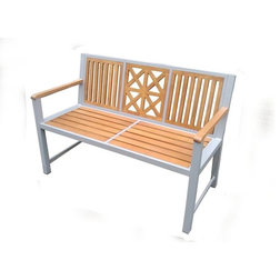 Transitional Outdoor Benches by DC America