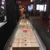 Classic Coin-Op Shuffleboard Table by Venture Games, Chestnut, 20'