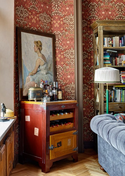 Классический Домашний бар by Well Done Interiors Светлана Арефьева