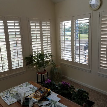 White Wood Shutters