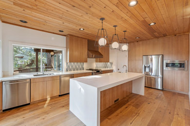 Kitchen - contemporary kitchen idea in Sacramento