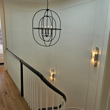Project #131 | Three-Story Elliptical Staircase in Historic Home
