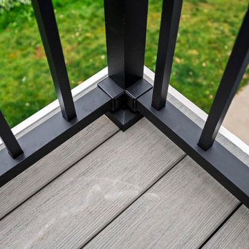Azek Reserve Collection Driftwood Decking & Westbury Tuscany Rail