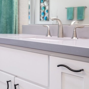 Traditional White Bathroom