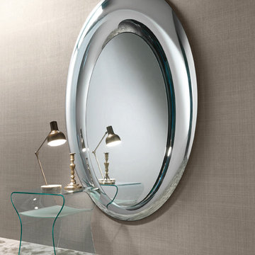 Mary Oval Wall Mirror by Fiam Italia
