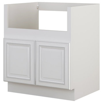 Sunny Wood RLB30FS-A Riley 30"W x 34-1/2"H Double Door Base - White