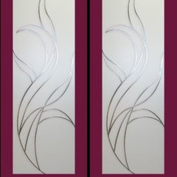 Interior French Doors with contemporary styling. - Interior Doors
