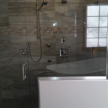 Contemporary Master Bathroom Remodeling