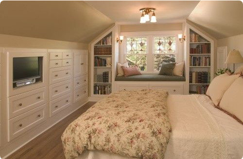 Tips Decorate Rooms Slanted Ceiling