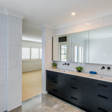 Captivating Minimalist Master Bathroom Renovation