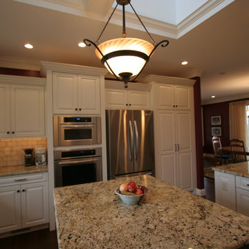 Painted White Kitchens