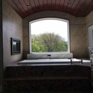 At home with a country view
