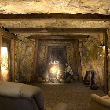 Mountain Estate Home Theater Remodel