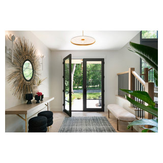 Organic Modern on Honeysuckle Lane - Scandinavian - Entry - Minneapolis ...