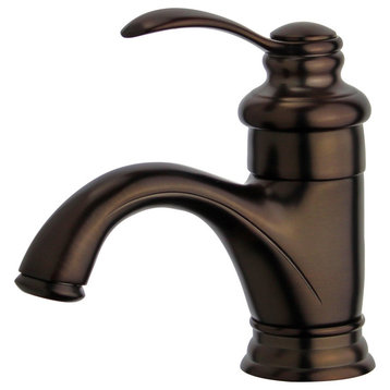 Barcelona Single Handle Bathroom Vanity Faucet, Oil Rubbed Bronze, Oil Rubbed Bronze