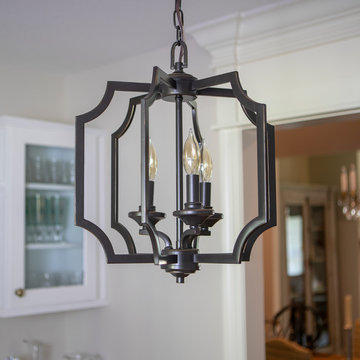 Stevenson Square Metal Geometric Chandelier
