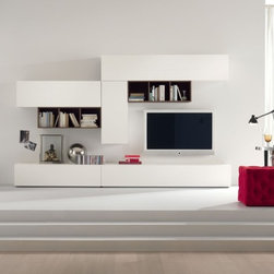 Modern Wall Unit Spar Logika LK14 - $3,099.00 - Entertainment Centers And Tv Stands
