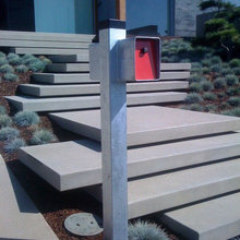 mailbox and house numbers