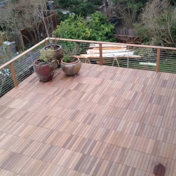 Ipe wood deck