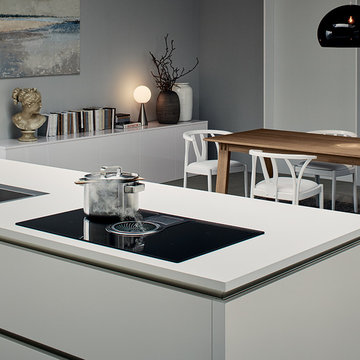 Oyster Futuristic Modern Kitchen