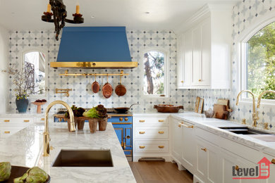 Tuscan kitchen photo in San Francisco