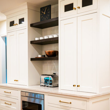 Mt. Prospect Project: Kitchen, Pantry, Bath & Living Room Built-ins