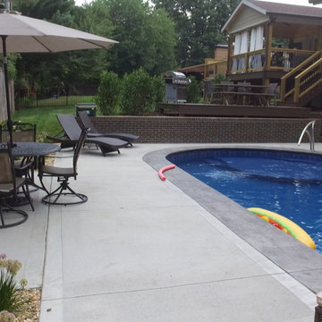 Flatback Kidney Build - Vinyl Liner Inground Pool