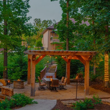 Adjoining Backyards, Columbia MO