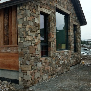 Native and Moss Rock Blend in full Stone.