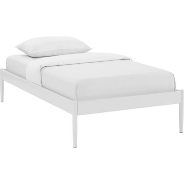 Abigail Bed Frame, White, Twin
