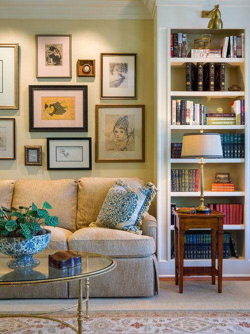 houzz  sofa with bookcase design ideas  remodel pictures