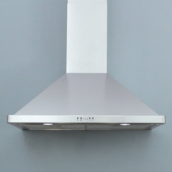 Miseno - Miseno MH00636AS 240 - 600 CFM 36"W  Stainless Steel Wall Mounted - Range Hoods And Vents