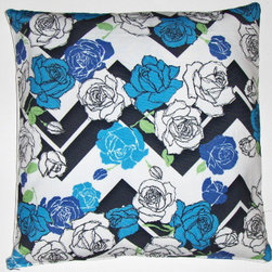 Printed organic cotton pillow covers - Decorative Pillows