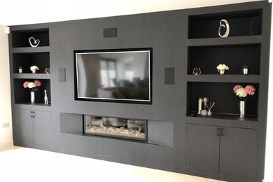 Tv/fireplace walls in Oldham