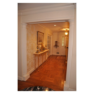 Entrance, woodworking by Spiegel architectural woodworks ...