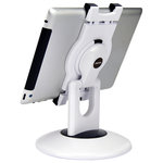 Aidata USA - Aidata, Universal Tablet ViewStation, White Color - - ViewStation desktop weighted base allows for desktop use in a sturdy and comfortable way