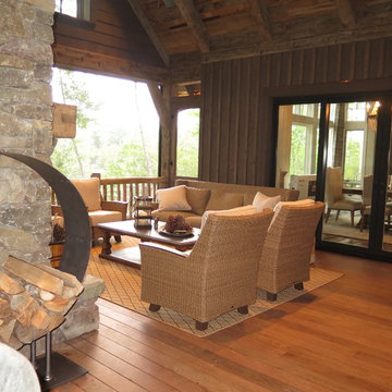 Mountain Top Porch - Cashiers, North Carolina
