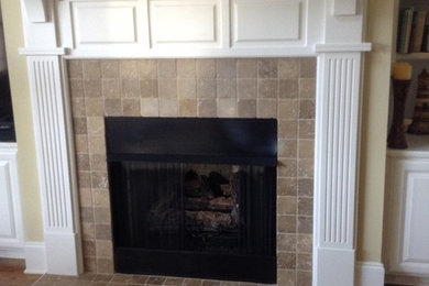 Gas to Wood Burning Fireplace Conversion