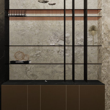 Cortesi Marble Console St Louis Brickell Key Unit