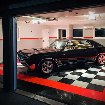 RaceDeck Garage Floor - Hotrod Home Garage design